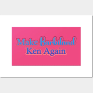 Make Barbieland Ken Again: A Political Design (BoP1) Posters and Art